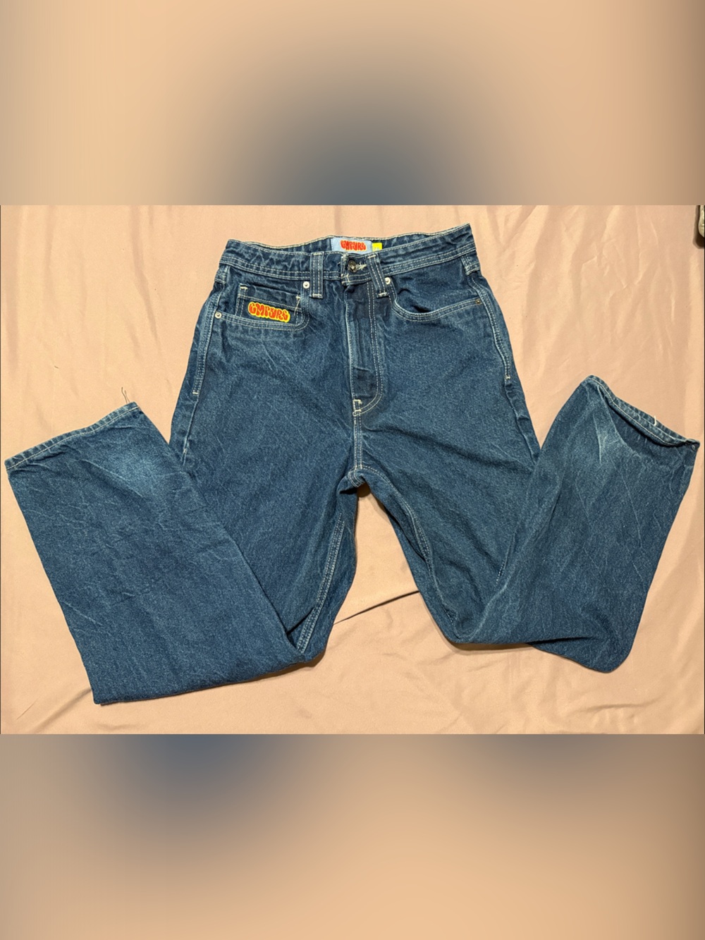 Empyre Baggy Men’s Jeans in Dark Blue 28”